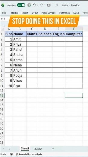 Generate Random Numbers in Excel (1 Click Trick!)