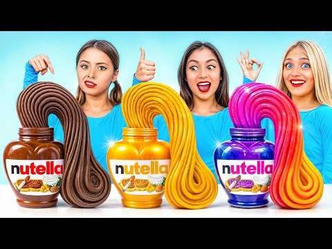 Rich vs Broke vs Giga Rich Food Challenge | Funny Kitchen Prank War & Hacks by Turbo Team