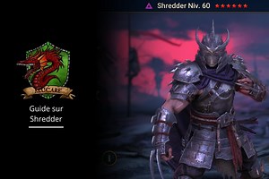 Guide to Shredder artifact and mastery