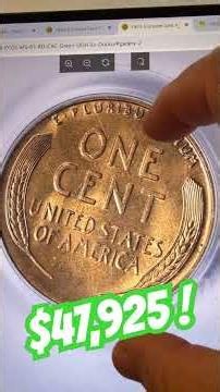 NOT THE RAREST CENT! Minty Examples Will Make You Richer! #shorts #fypシ