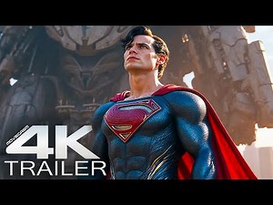 SUPERMAN Official Final Trailer (2025) Superman vs Kaiju-Like Creature - New Movie Trailers 4K
