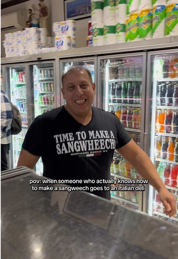 Making the Perfect Italian Sandwich at a Deli