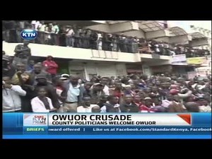 Prophet Owuor revival crusade begins