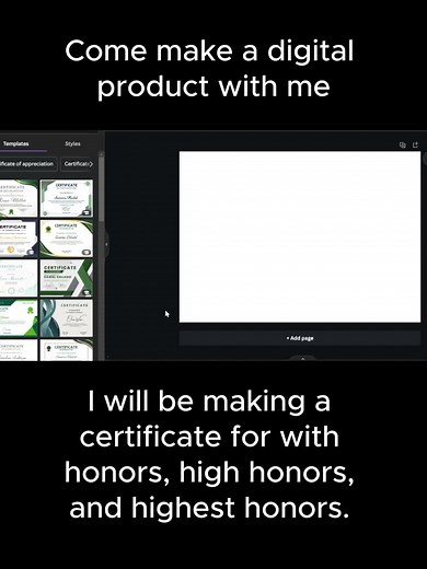 Crea un certificado digital con Canva: Guía paso a paso