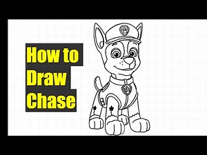 How to Draw Chase | Easy Step-by-Step Drawing Tutorial for Beginners