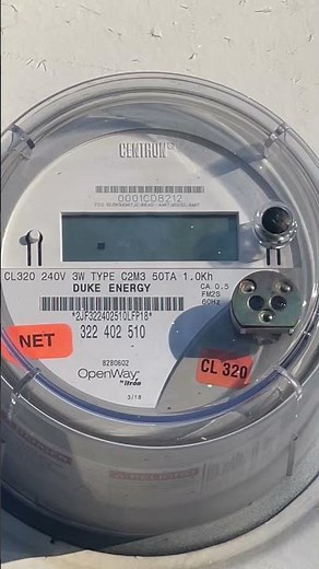 Read net meter duke Indiana￼