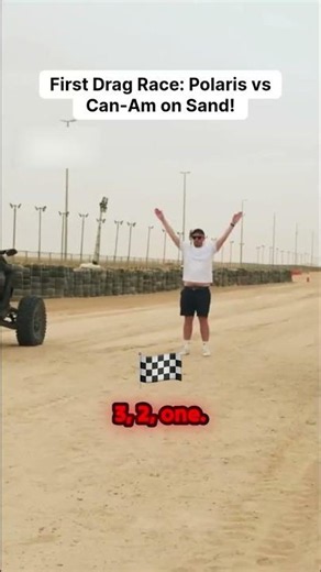Sand Drag RACE POLARIS VS Can-Am Maverick R XRS