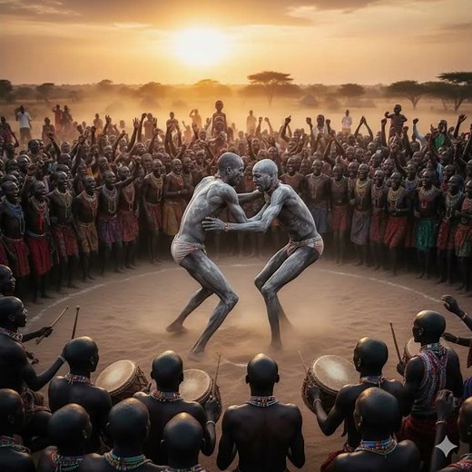 Dinka Wrestling: South Sudan’s Ancient Battle of Strength and Honor