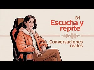 B1 Spanish Shadowing Practice | Essential Real-Life Conversations | Learn Spanish with Podcast
