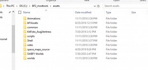 SWBF1 & SWBF2 Vanilla Assets file - ROBObermann's Data Files mod for Star Wars Battlefront II