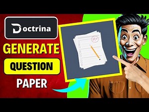 How to generate question paper using AI