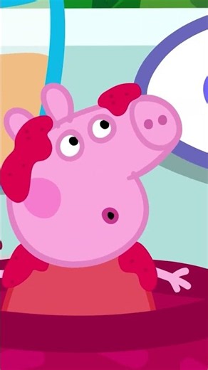 Catch the CROISSANT! 🥐 #peppapig #shorts