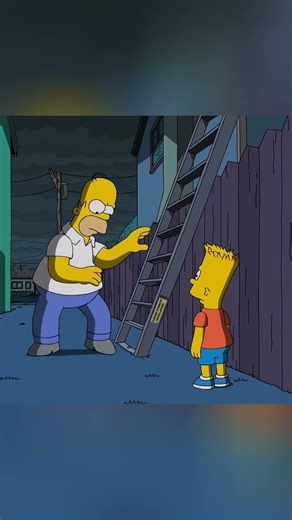 Homer and Bart steal a router #simpsons