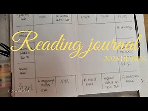 Creating a Bookopoly Reading Challenge | Reading Journal Diaries #6