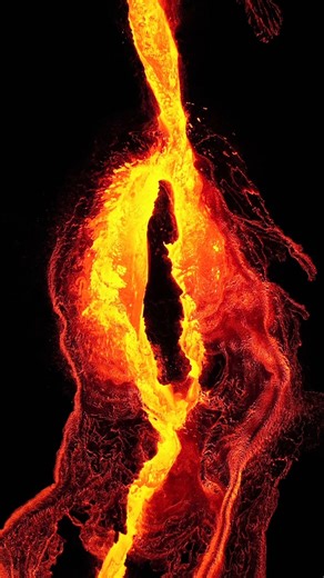 214K views · 2.6K reactions | Have you ever seen a lava river?  Jeroen captured this remarkable footage of liquid lava flowing downhill – reaching temperatures close to 1200-1250 degrees Celsius. #EarthCapture by Jeroen Van Nieuwenhove #Volcano #Lava #Photography #Science | BBC Earth | Facebook