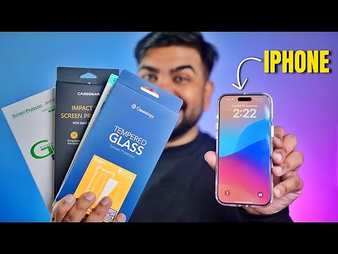 Best iPhone Screen Protector | Spigen vs ESR vs CASEGEAR vs amFilm | Best Tempered Glass for iPhone