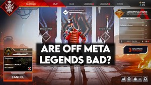 Playing off meta legends in Apex Legends, does it really matter?