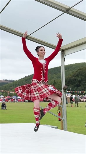 Scottish #highlandfling #dance by champion Laura Smith at 2025 #lonachgathering in Scotland #shorts