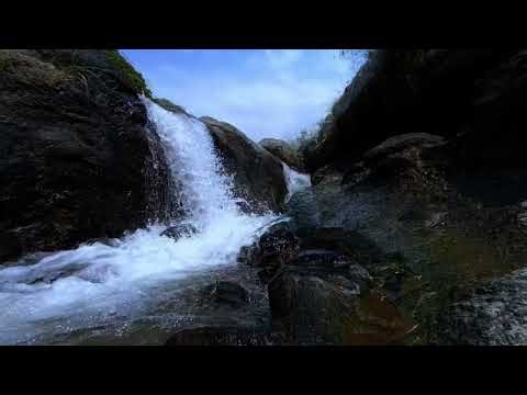 Mini Waterfall Sounds for Sleep, Relaxation, Stress Relief, and Calm Night Ambience