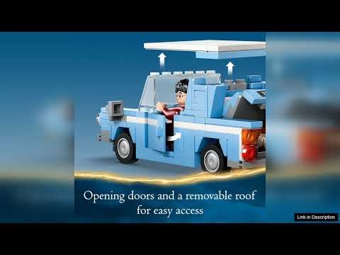 LEGO Harry Potter Flying Ford Anglia Buildable Car Toy with 2 Minifigures