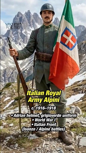 The Evolution of the Italian Soldier 🇮🇹