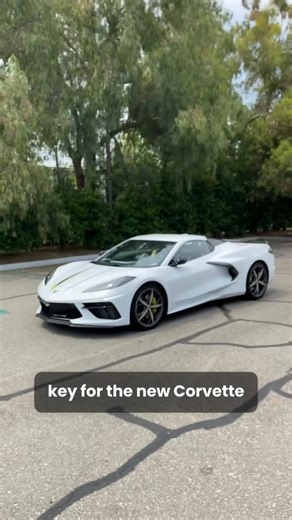 Miles Branman on Instagram: "You can Open the Top of the 2021 Chevy Corvette Convertible with the Key"