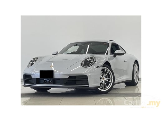 Recon 2025 Porsche 911 3.0 Carrera Base Grade 992.2 Sport Chrono Crayon Gray Sport Exhaust Matrix LED Bose Sound SunRoof Incoming Stock Japan Spec Low Milea - Carlist.my
