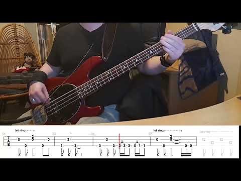 Godsmack - I Stand Alone (Bass Cover w/ Bass Tabs)
