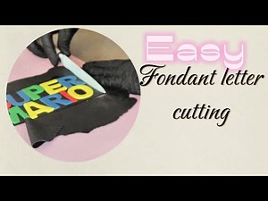 How to Use Fondant Letter Cutters: A Quick Guide