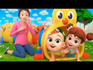 The Backyard Play Song | Newborn Nursery Rhymes & Kids Songs