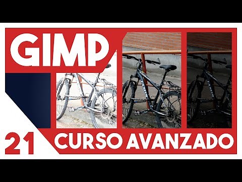 GIMP 2.10 Curso AVANZADO ▶▶ 21. Cómo mejorar foto oscura y foto quemada