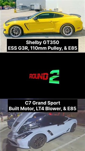 ESS "G3R" Supercharged Shelby GT350 🆚 LT4 Supercharged C7 Corvette Grand Sport