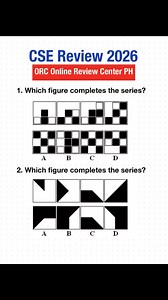 CSE Review: Abstract Reasoning | ORC Online Review PH