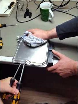 Steuergerät richtig öffnen