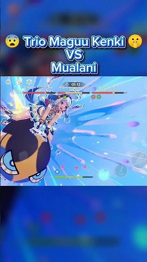 👌Defeat Trio Maguu Kenki With Mualani #genshinimpact #ebros
