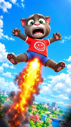 Tom Ate a Hot Pepper and Turned Into a Rocket! 🚀🔥