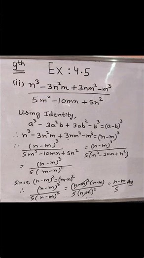 Class 9 Maths Exercise 4.5 Full Solution | Ganita Manjari NCERT New Book | All Questions Solved