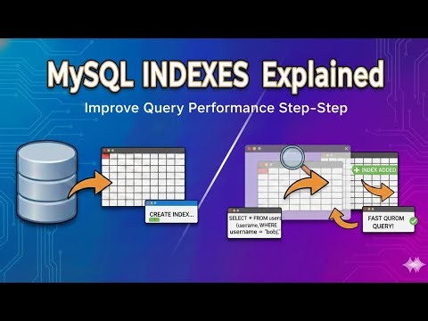 MySQL INDEXES Explained | Improve Query Performance Step-by-Step (Beginner Tutorial)