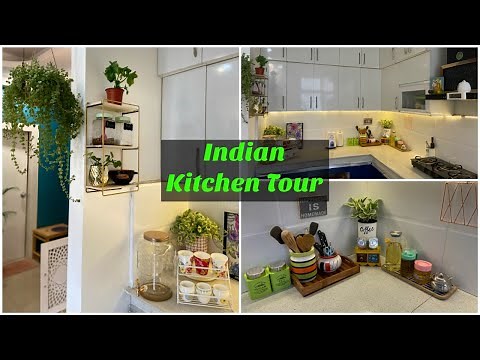 Easy Ideas to Decorate your Kitchen | Indian kitchen tour 2020 | Organizopedia