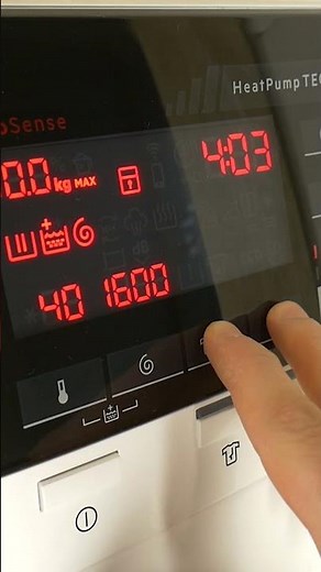 UNLOCK AEG washing machine KEYS