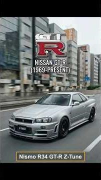 Evolution of Nissa GT-R. #NissanGTR #Godzilla #JDMHistory
