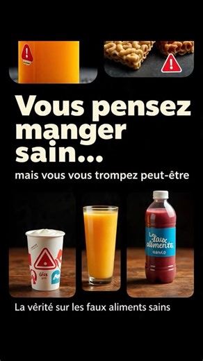 Le piège des aliments "naturels" (vous allez être surpris) 😳😳😳