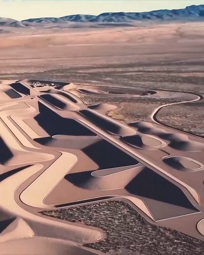 MOLTEN.ART on Instagram: "Michael Heizer, a pioneering figure in land art, completed his monumental project "City" in September 2022. Situated in the remote Nevada desert, the artwork stands as a testament to his vision and determination, spanning over four decades of meticulous construction. As a conceptual city integrated into the desert landscape, Heizer's creation challenges traditional notions of urbanity and art. Its vast earthworks, sculptural forms, and architectural elements invite cont