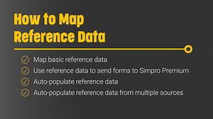 Simpro Digital Forms - How to Map Reference Data