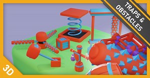 Traps and Obstacles Pack | 3D Environments | Unity Asset Store