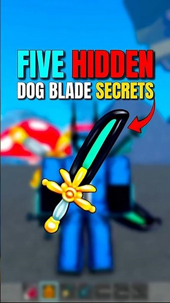 HIDDEN Dog Blade Secrets In Blox Fruits.🧐 #bloxfruits #roblox