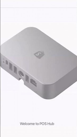 Plugging in the #shopify POS Hub