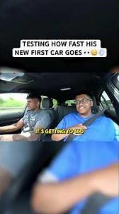 Too fast for him as a first car? #shorts #driving #drivinglessons #drivingtest