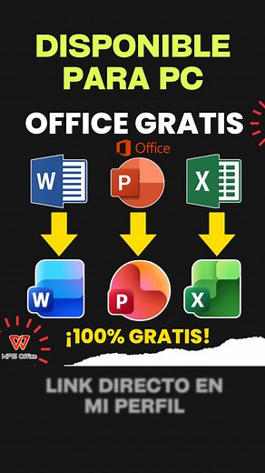 2.7K views · 11 reactions | Solo por NOVIEMBRE y DICIEMBRE Descarga WPS Office con Word, Excel y PowerPoint totalmente GRATIS y activado DE POR VIDA Corre antes que lo quiten  Enlace para DESCARGAR Office: https://go.wps.com/a8w6hRJJA4T6?fpr=jrsoftware ⚡#WPSOffice #OfficeGratis #WordGratis #ExcelGratis #PowerPointGratis #SoftwareGratis #PC #Windows #Oficina #Tareas #Estudiantes #Profe #Tutoriales #Tecnología | Trucos para tu pc | Facebook