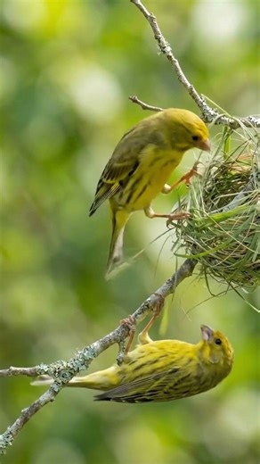 They Tie Their Home With Thread… Nature Is Insane 🤯🐦
